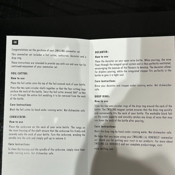 Zwilling Sommelier set, 4 piece - Picture 1 of 3